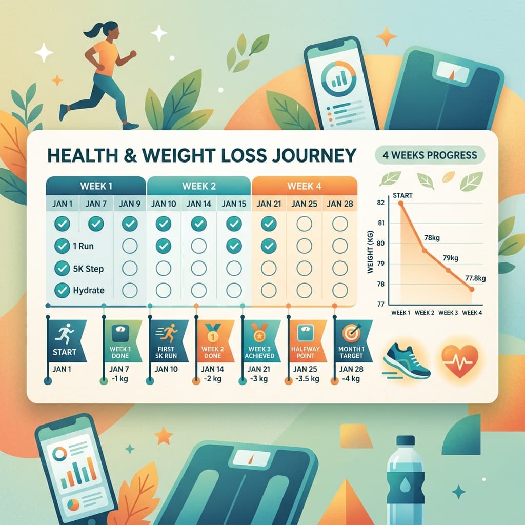 500 Calorie Deficit: Exact Weight Loss Timeline