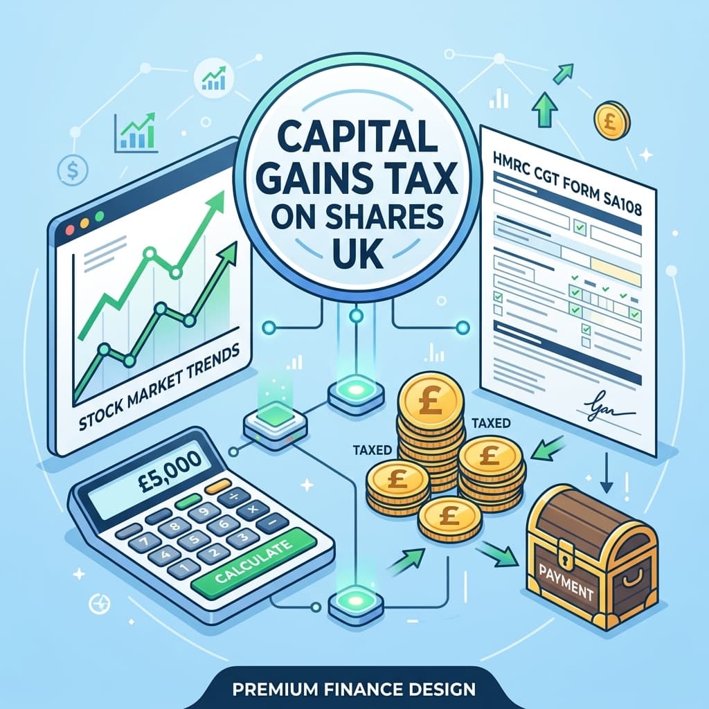 UK Capital Gains Tax on Shares: How Much Will You Owe?