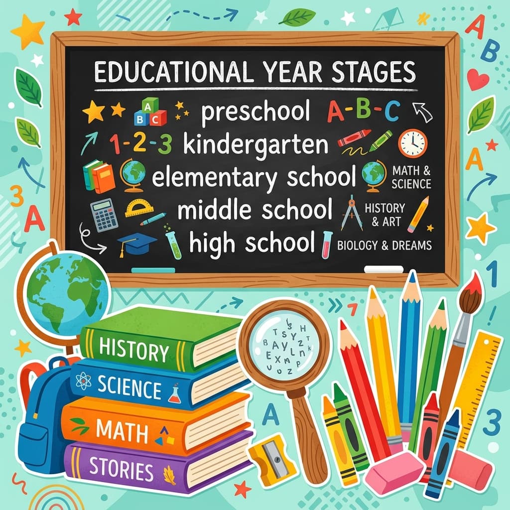 UK School Year Groups by Age: Reception to Year 13