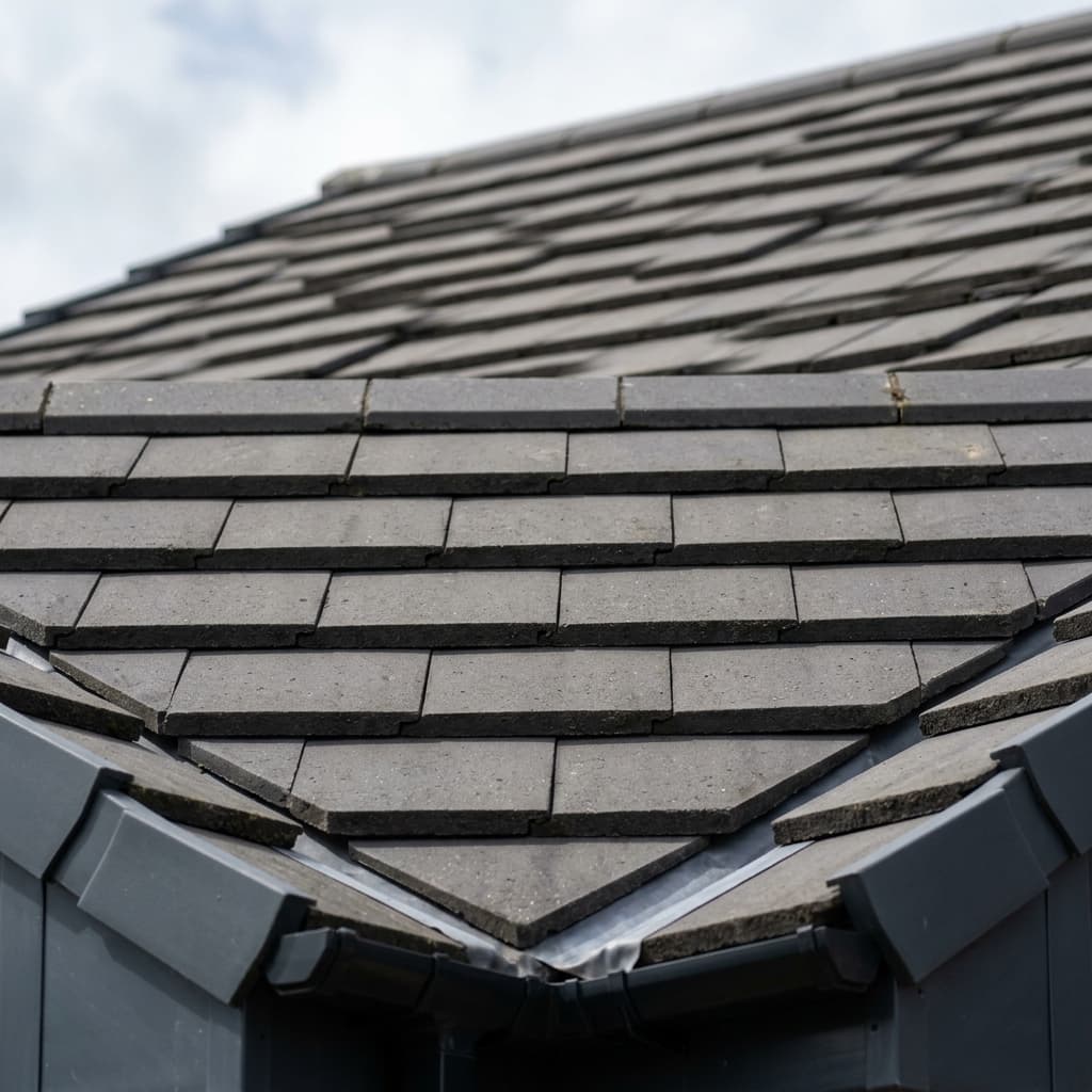 Modern Concrete Tile Roof UK